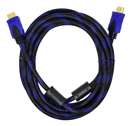 [200001] CABLE | HDMI | PLANO | COLOR AZUL | BLISTER 1.5 MTS .3.