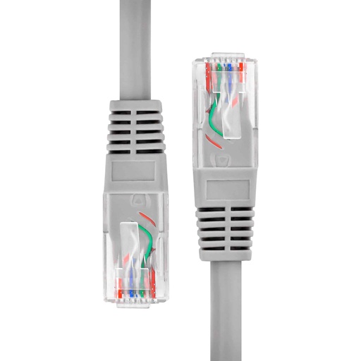[202367] CABLE UNNO TEKNO CONEXION ETHERNET CAT 6 10 GIGABIT ETHERNET U|UTP CALIBRE 26AWG CB4301GY