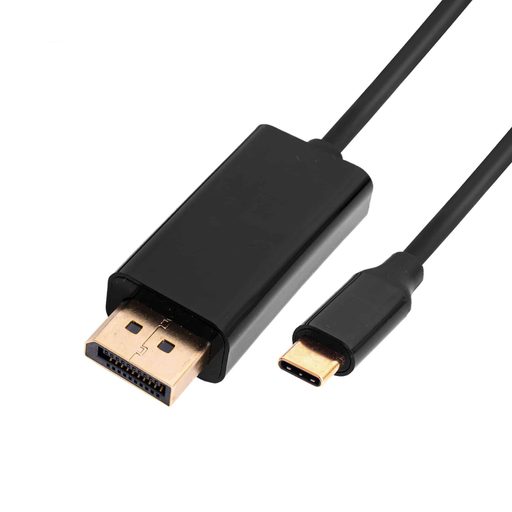 [202164] CABLE | UNNO TEKNO | TYPO C - DISPLAYPORT | 4K | NEGRO | CB4059BK