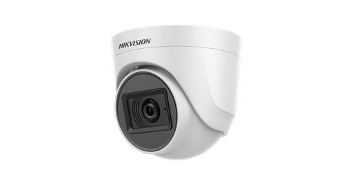 [202986] CAMARA DOMO | DS-2CE76D0T-ITPFS MM | 1080P | IR 20 MTS | INTERIOR | AUDIO MIC | DWDR PLAST | TVI-AHD-CVI-CVBS | EXIR 2.0