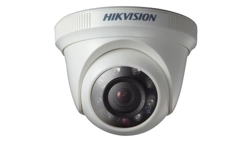 [202576] CAMARA DOMO TURBO HD DS-2CE56C0T-IRPF (2.) 1 MP | 2.8 MM | 720P | IR 20 MTS | INTERIOR | PLASTICO | ICR | DNR | SMART IR