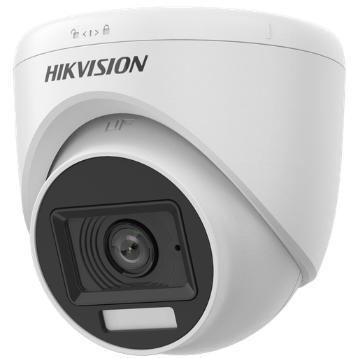 [203196] CAMARA DOMO | TURBO HD | DS-2CE76D0T-LPFS | 2 MP | 2.8 MM | LUZ BLANCA 20 MTS | TVI-AHD-CVI-CVBS | DWDR | SMART LIGHT