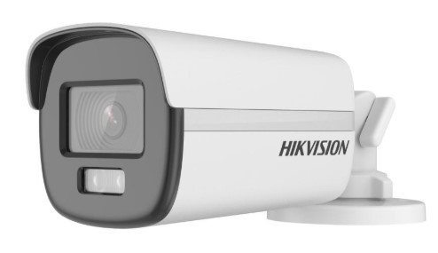 [203170] CAMARA TIPO BULLET HIKVISION TURBO HD 2MP 2.8MM DS-2CE12DF0T-F PLASTICA COLORVU 40 MTS