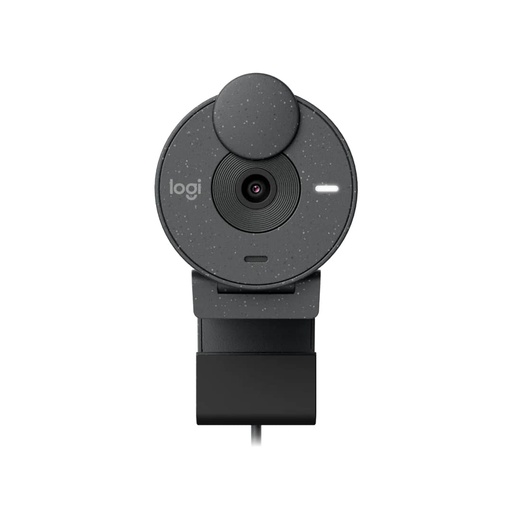 [201694] CAMARA WEBCAM LOGITECH BRIO 300 | FHD | 1920X1080 | FOCO FIJO | MICROFONO INTEGRADO | USB-C | GRIS OSCURO