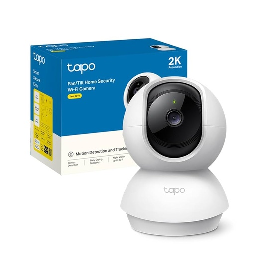 [203376] CAMARA WIFI TPLINK TAPO-C210 2MP 1080P AUDIO BIDIRECCIONAL 360º VISION NOCTURNA