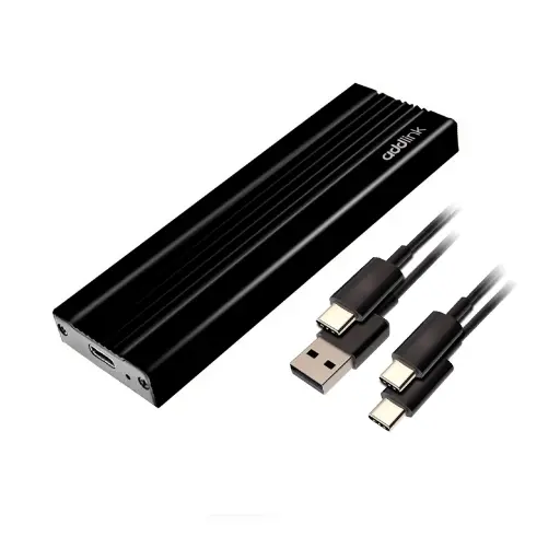 [201724] CASE ADAPTADOR ENCLOSURE ADDLINK M.2 NVME USB 3.0 TIPO..