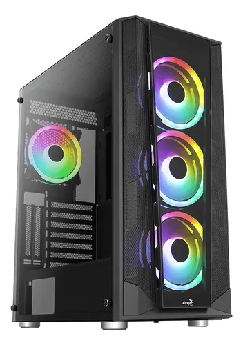 [203555] CASE AEROCOOL PRISM ATX RGB NEGRO ACCM-PB290                                                                            