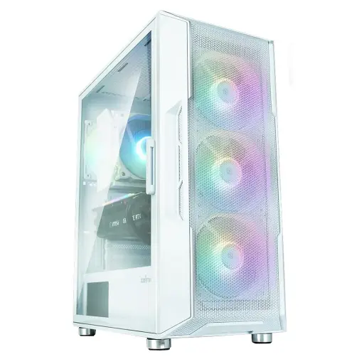 [202109] CASE GAMING ATX LING-G BLANCO SIN FAN SIN FUENTE