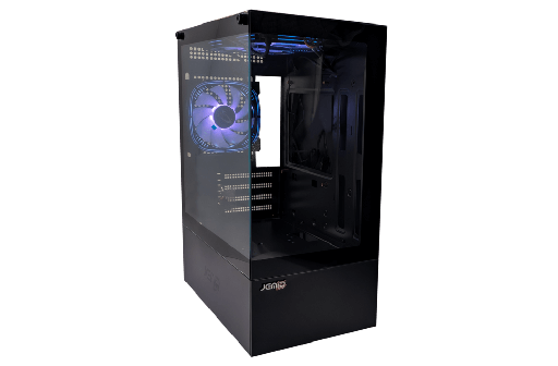 [203742] CASE JEMIP GAMING NEBULA JPB383 NEGRO MICRO-ATX | HUB + CONTROL ARGB | 3 FAN 12CM | 2 USB 3.0 | TIPO C | HD AUDIO | VID
