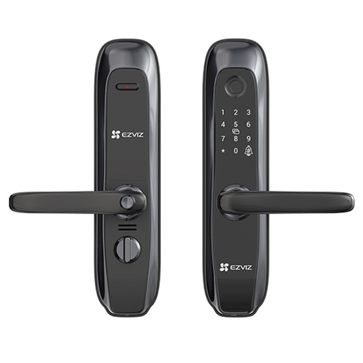 [202454] CERRADURA INTELIGENTE CS-L2-11FCP-A0 CON HUELLA DACTILAR | TARJETA | TECLADO L2| LLAVE | SIRENA