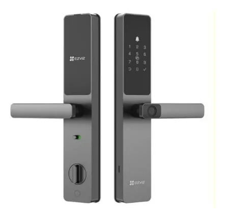 [204002] CERRADURA DL05 INTELIGENTE CON HUELLA DACTILAR 2.4GHZ / WIFI / BLUETOOH EZVIZ CS-DL05-R100-WBCP-GR