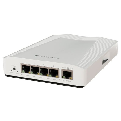 [204179] CLOUD ROUTER SWITCH | MIKROTIK | CRS304-4XG-IN | 4 PUERTOS | 1G | 2.5G | 5G | 10G | 1 PUERTO GIGABIT DUAL CORE | 1200MHZ | 512MB | RAM
