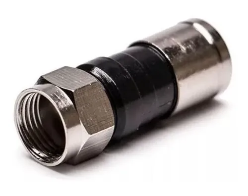 [200174] CONECTOR RG6 HEXAGONAL TV POR CABLE