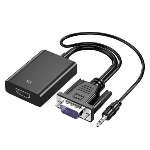 [200395] CONVERTIDOR DE HDMI A VGA CON AUDIO BOLSA
