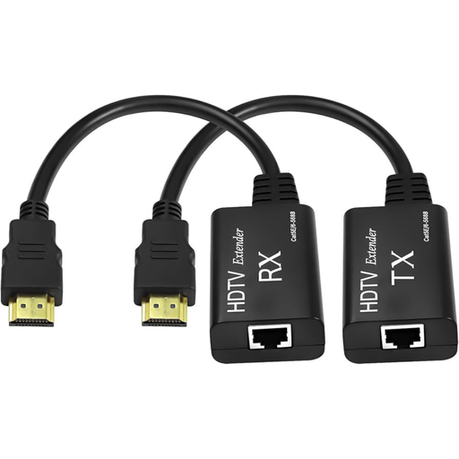 [202403] CONVERTIDOR EXTENSOR HDMI A RJ45 CAJA SUPPORT 4K 2K                                                                     