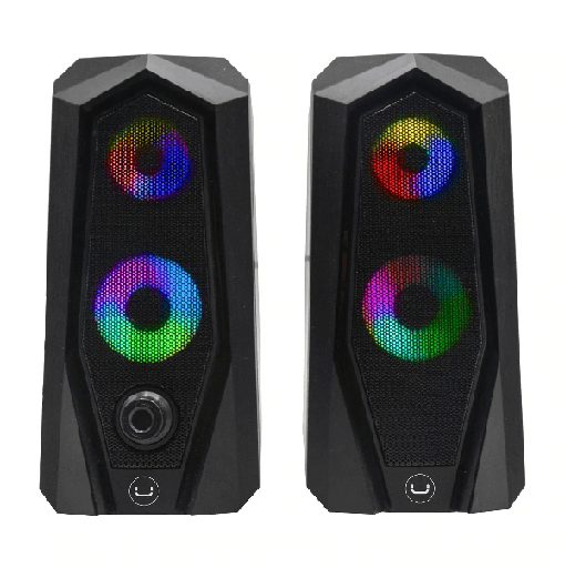 [201743] CORNETA UNNO TEKNO | SP9030BK | TECHNO | 10W | NEGRO RGB