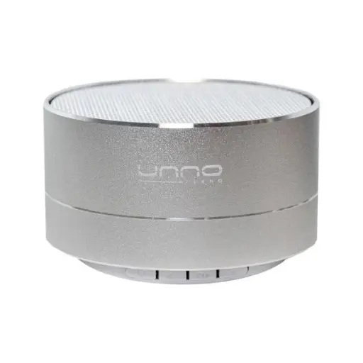 [202958] CORNETA UNNO TEKNO TEMPO 3.5MM BLUETOOH RADIO PLATA SP9104SV