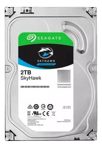 [202724] DISCO DURO 2 TB | ST2000VX015 SKYHAWK AI SURVEILLANCE | 3.5" | SATA 6 GB|S