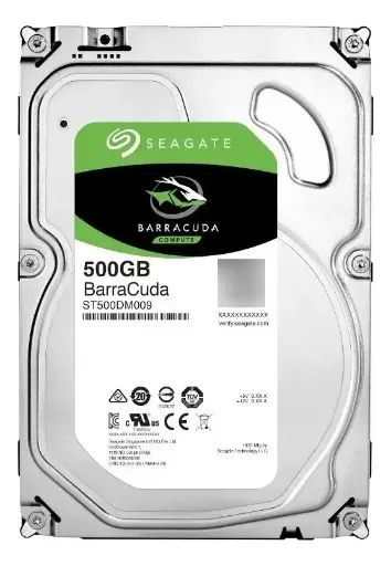 [200108] DISCO DURO | 500GB | SEAGATE | NUEVO 0 HORAS | SATA | 3.5"