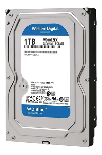 [202020] DISCO DURO INTERNO WESTER DIGITAL 1TB BLUE 3.5"