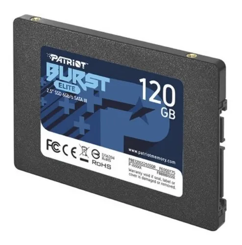 [201338] DISCO DURO PATRIOT 120GB SSD 2.5 3D NAND SATA