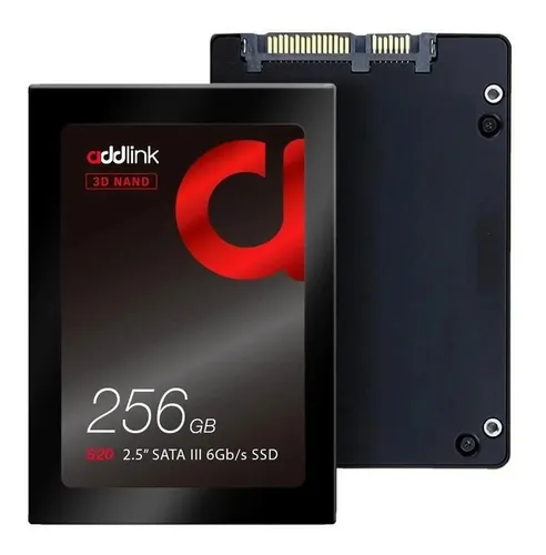 [201115] DISCO DURO SOLIDO ADDLINK S20 256GB SSD 2.5" SATA 3 6GB|S