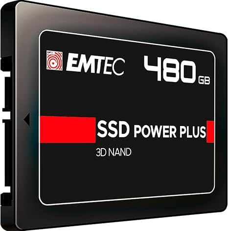 [201452] DISCO DURO SOLIDO | EMTEC | 480GB | SSD | 2.5" | 3D NAND | SATA 3