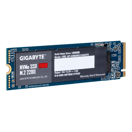 [203128] DISCO DURO SOLIDO | GIGABYTE | GEN3 | 256 GB | TECNOLOGIA M.2 PCIE3
