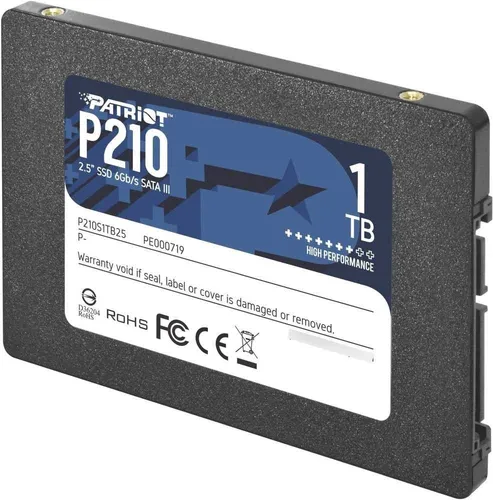 [202240] DISCO DURO SOLIDO PATRIOT 1TB SSD 2.5" 3D NAND SATA 3 P210 S1TBB25