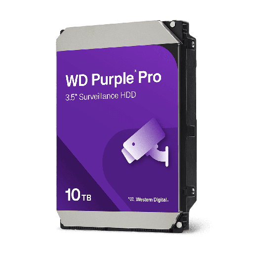 [203539] DISCO DURO WD 10TB VIGILANCIA SC HA710 WD101PURP-74B5BY0 7.2K RPM SATA 6GB|S 3.5" 2W11022