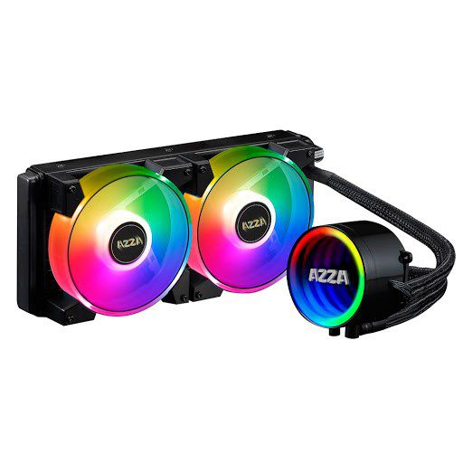 [202018] DISIPADOR LIQUIDO AZZA BLIZZARD ARGB 240MM LC240R