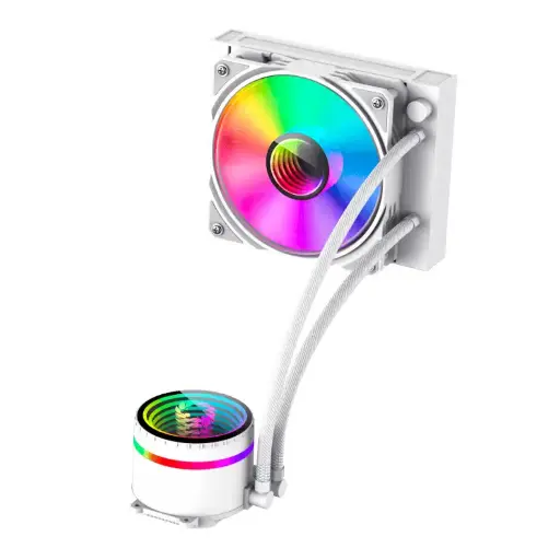 [203518] DISIPADOR LIQUIDO GAMEMAX ICEBURG 120MM BLANCO LGA 1200|1700|AM4|AM5