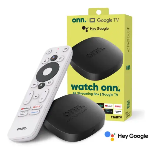 [203892] DISPOSITIVO STREAMING GOOGLE TV ONN 4K UHD HDMI DOLBY AUDIO WIFI 2416A