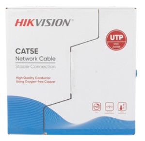 [202225] DS-1LN5E-E|E CABLE UTP HIKVISION 305MTS CAT 5E 100% COBRE 24AWG