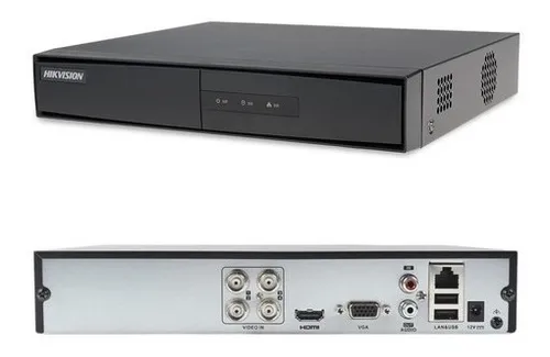 [203023] DVR 4 CANALES DS-7204HGHI-F1 TURBO HD 1080P LITE + 1 IP 1 SATA 1 AUDIO