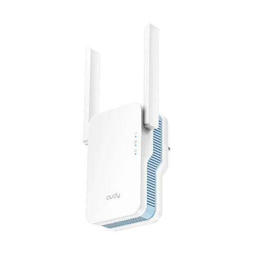 [204193] EXTENSOR REPETIDOR CUDY RE1200 DUAL BAND AC1200 2.4|5GHZ 2 ANTENAS 1 PUERTO ETHERNET 10|100