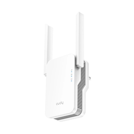 [204194] EXTENSOR REPETIDOR CUDY RE1800 DUAL BAND AX1800 WIFI 6 MESH 1 PUERTO GIGABIT 2 ANTENAS