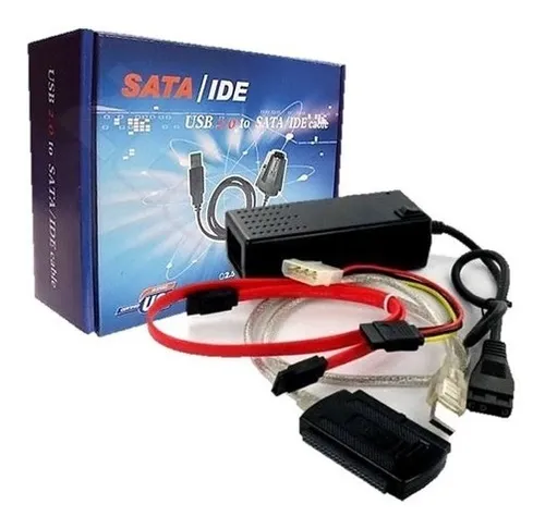 [200539] KIT CONVERTIDOR SATA - IDE USB CAJA AZUL