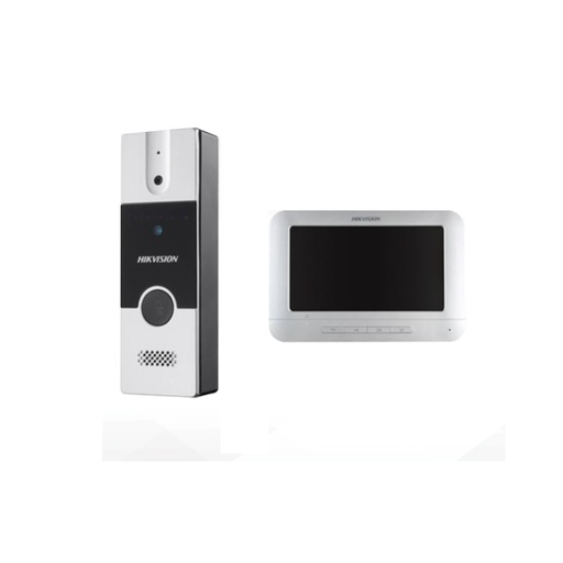 [202767] KIT DE VIDEOPORTERO DS-KIS202T |PANTALLA A COLOR 7"| MICROFONO INCORPORADO |ALTAVOZ