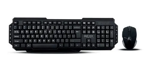 [201990] KIT TECLADO Y MOUSE IMEXX INALAMBRICO ESPAÑOL IME-20405SP