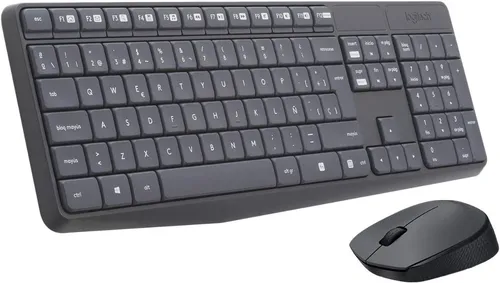 [204274] KIT TECLADO Y MOUSE LOGITECH MK235 INALAMBRICO ESPAÑOL