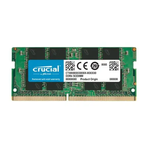 [202125] MEMORIA RAM | CRUCIAL | 8GB | DDR4 | 3200MHZ | SODIMM CL22 | 1.2V | E7378EA7