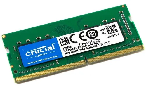 [203106] MEMORIA RAM DDR4 CRUCIAL 2666MHZ SODIMM