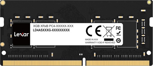 [204046] MEMORIA RAM LEXAR 16GB | DDR4 3200MHZ SODIMM LAPTOP LD4AS016G                                                             
