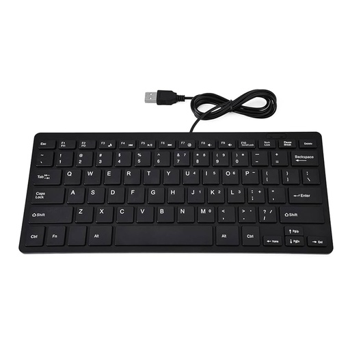 [202150] MINI TECLADO POS ADVANCED USB NEGRO 92 TECLAS