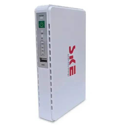 [203372] MINI UPS | SKE | POE-431P | 5V | 9V | 12V | 8800MAH | USB PARA ROUTER MODEM | CCTV PVENTA