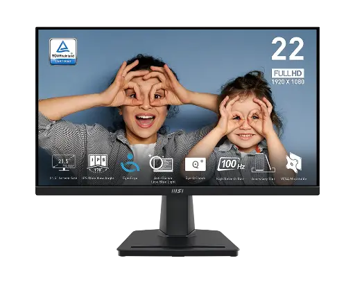 [204260] MONITOR | MSI | MP225 | 21.5" | 100HZ | 1920x1080 | FHD