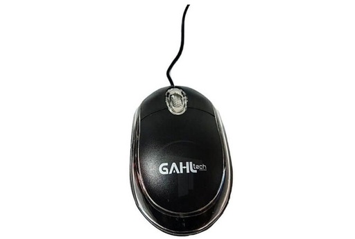 [201592] MOUSE | GAHL TECH | OPTICO | LED | 8100DPI | USB 2.0 | NEGRO | LK-201