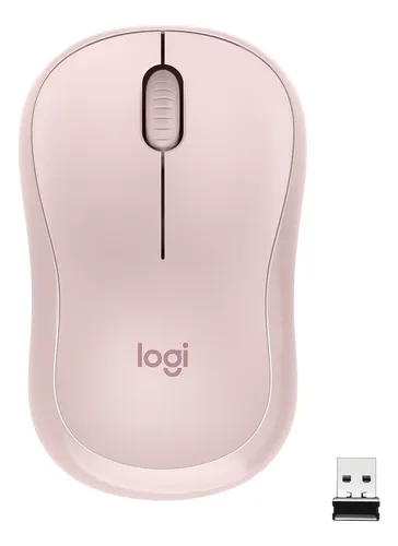 [203348] MOUSE LOGITECH M220 OPTICO INALAMBRICO ROSA