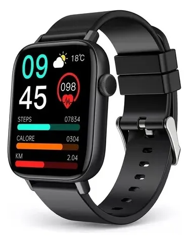 [201793] RELOJ TEROS SMART WATCH TE8084N | 1.85" | AMOLED FULL TOUCH | BLUETOOTH CON LLAMADAS | NEGRO